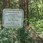 Artilleriewarnschild